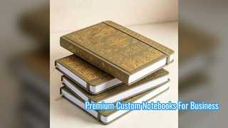 Individuelle Luxus-Hardcover-Notizbücher für Ihre Marke