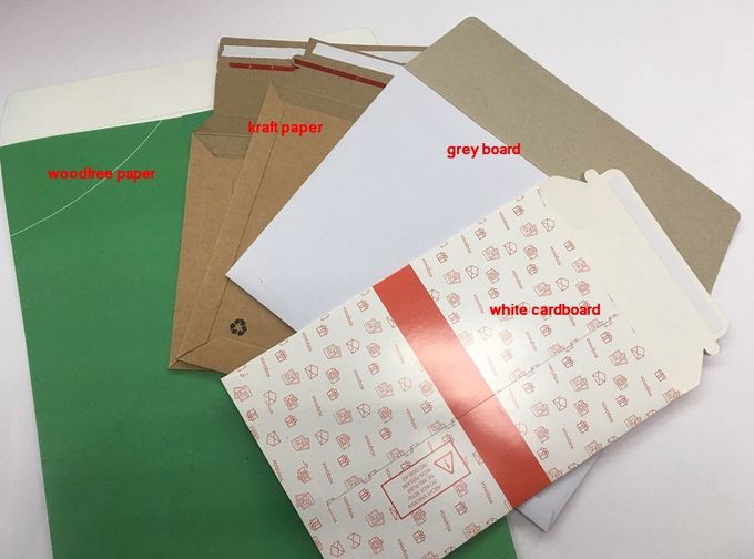 Druckservice-steife Kraftpapier-Pappwerbungs-Umschläge des Umschlag-A5 mit selbstklebendem