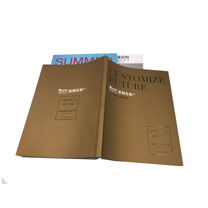 Glanz-Kunstdruckpapier der Modezeitschrift-Druckservice-250gsm 300gsm