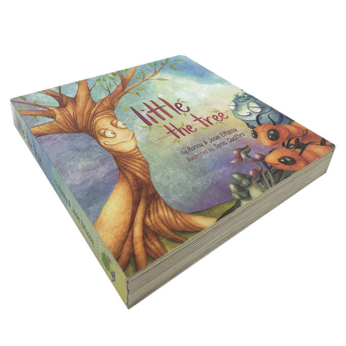 Farbenreiche glatte Pappkundenspezifisches Brett-Buch-Drucken für das Kinderlernen