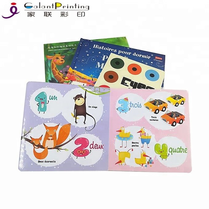 Soem-Druck-Bedarfsbuch-Druckbrettchen-Bücher für Kleinkinder