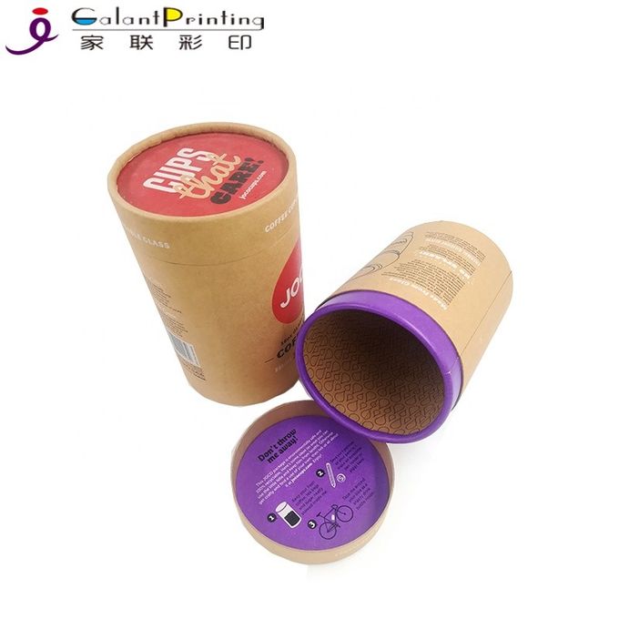 Kinder-Beweis-kann luftdichtes Röhren-Kraftpapier-Nahrungsmittelpapier-Rohr Verpackenkasten für Honig-Flasche